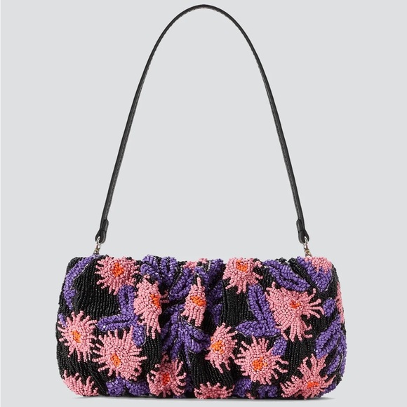 STAUD VERSATILE BEADED BAG CLUTCH - Picture 2 of 5